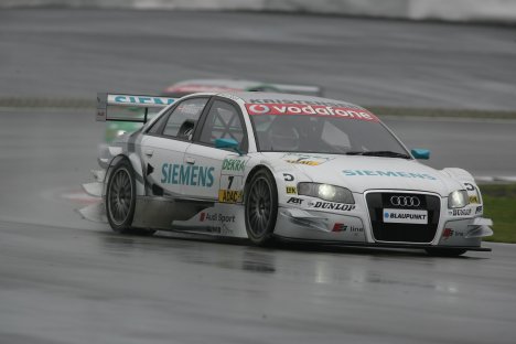 Tom K var igen bedste mand for Audi i regnen